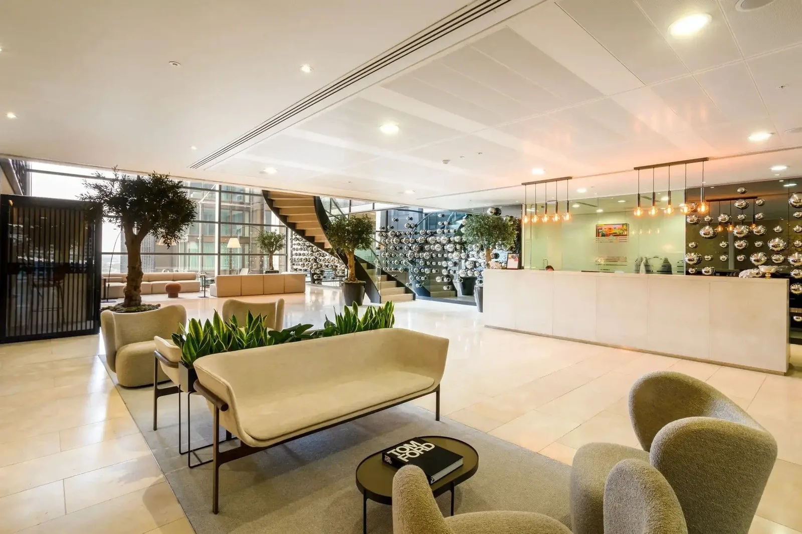 Elementa Workspace - 110 Bishopsgate, Reception, London