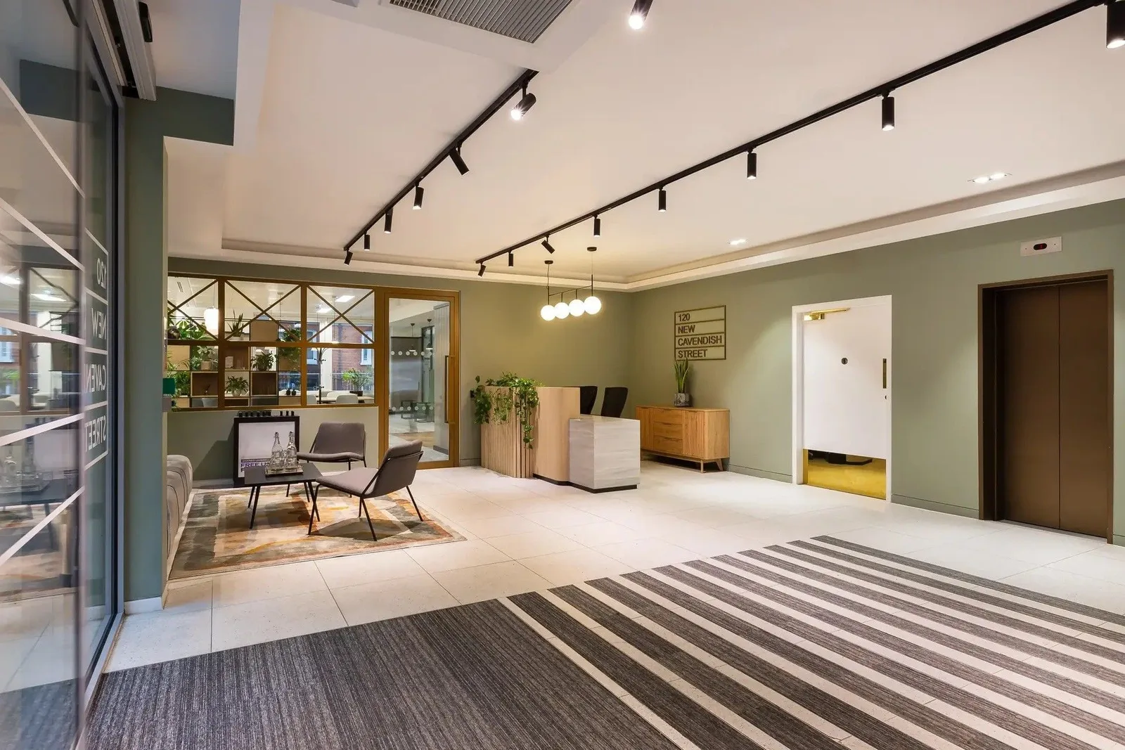 Elementa Workspace - 120 New Cavendish Street, Reception, London