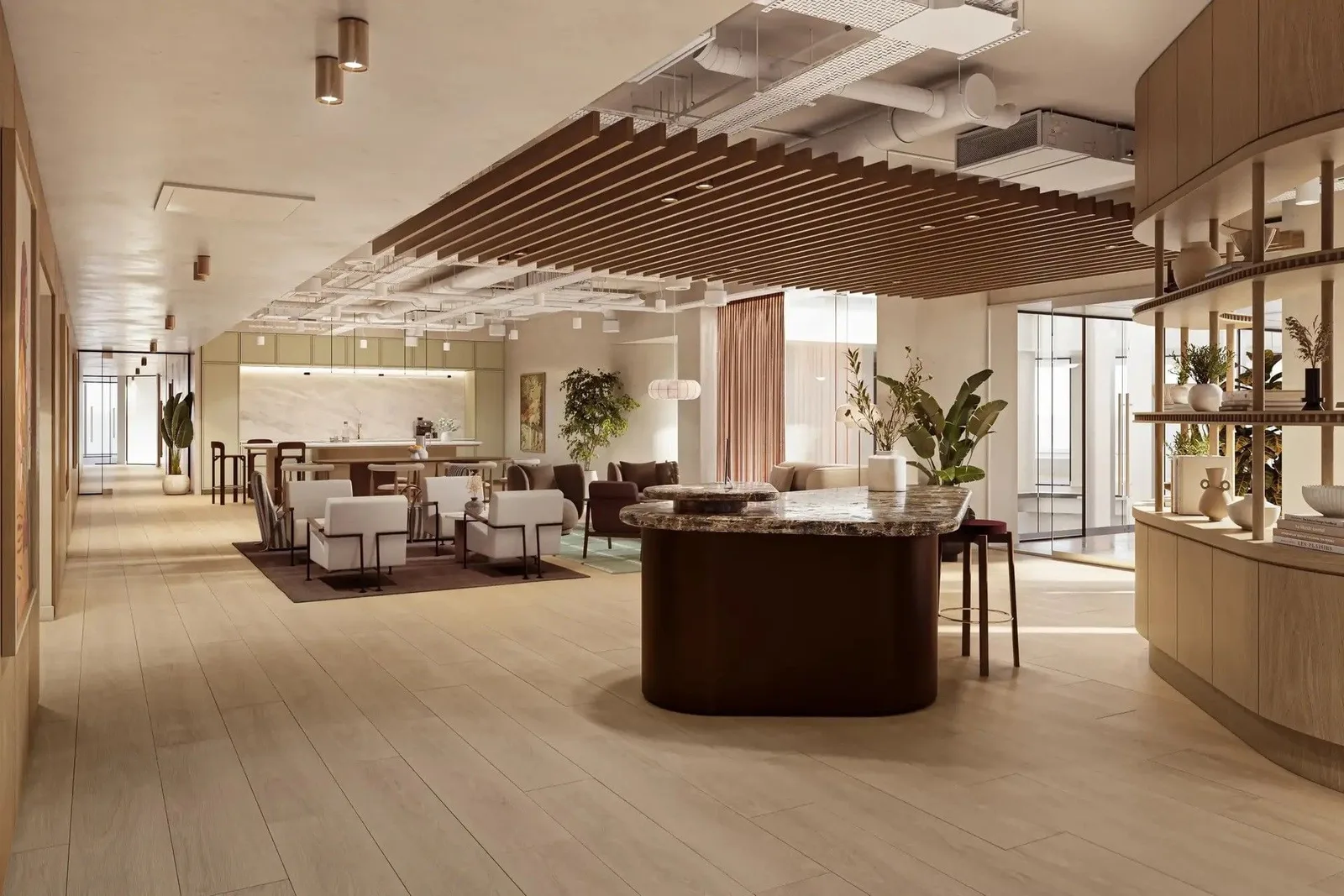 Elementa Workspace - 125 Old Broad Street, Reception, London