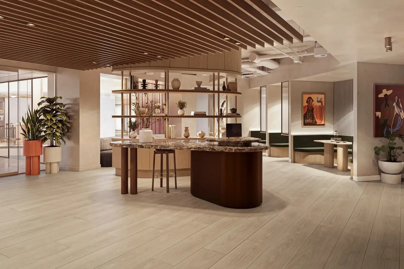 Elementa Workspace - 125 Old Broad Street, Reception, London