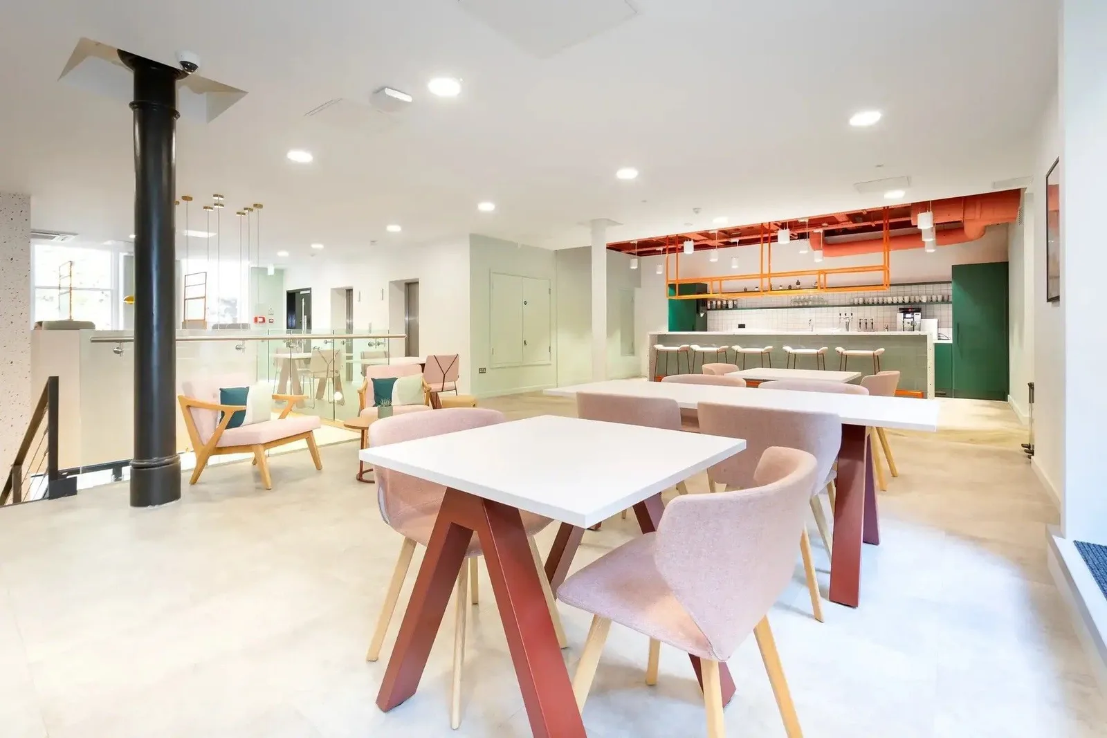 Elementa Workspace - 15 Alfred Place, Cafeteria, London