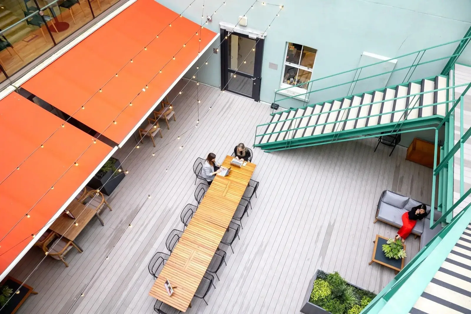 Elementa Workspace - 15 Alfred Place, Terrace and outdoor space, London