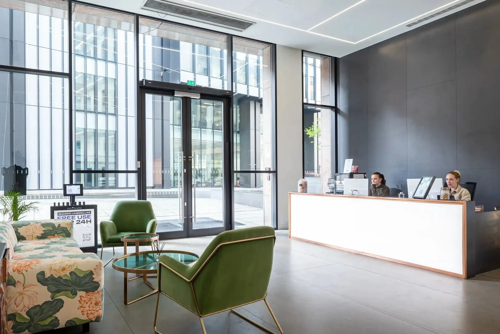 Elementa Workspace - 30 Dukes Place, Reception, London