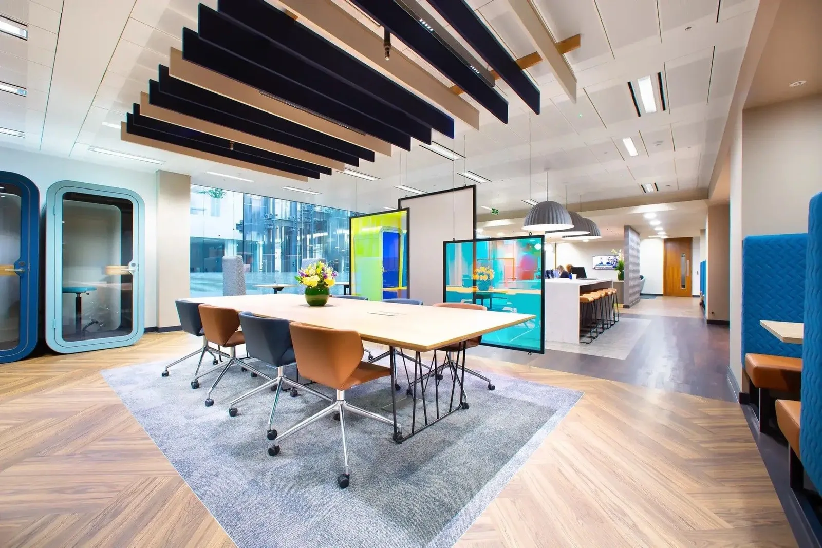 Elementa Workspace - 78 Cannon Street, Meeting room for 8 people, London