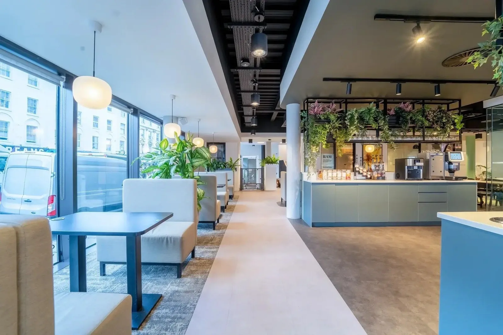 Elementa Workspace - The Lighthouse, Cafeteria, London