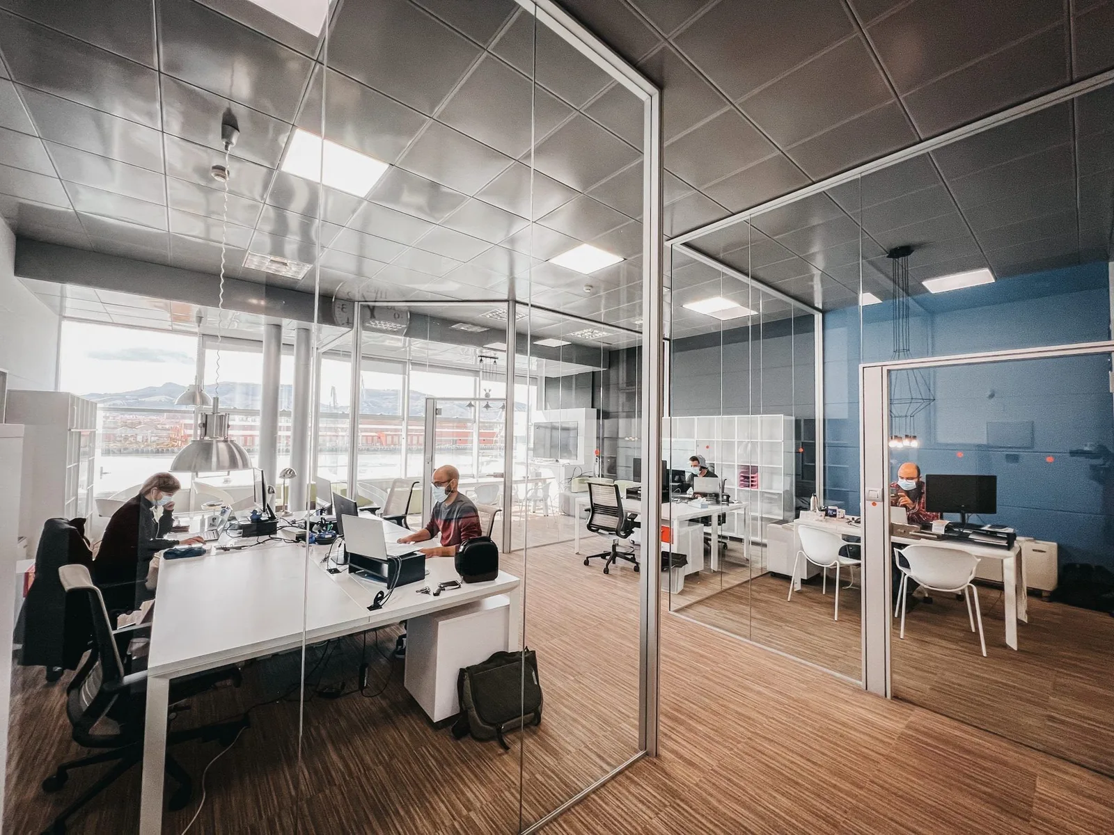 Elkar Coworking Ribera De Axpe, Escritório privativo com 4 postos, Erandio