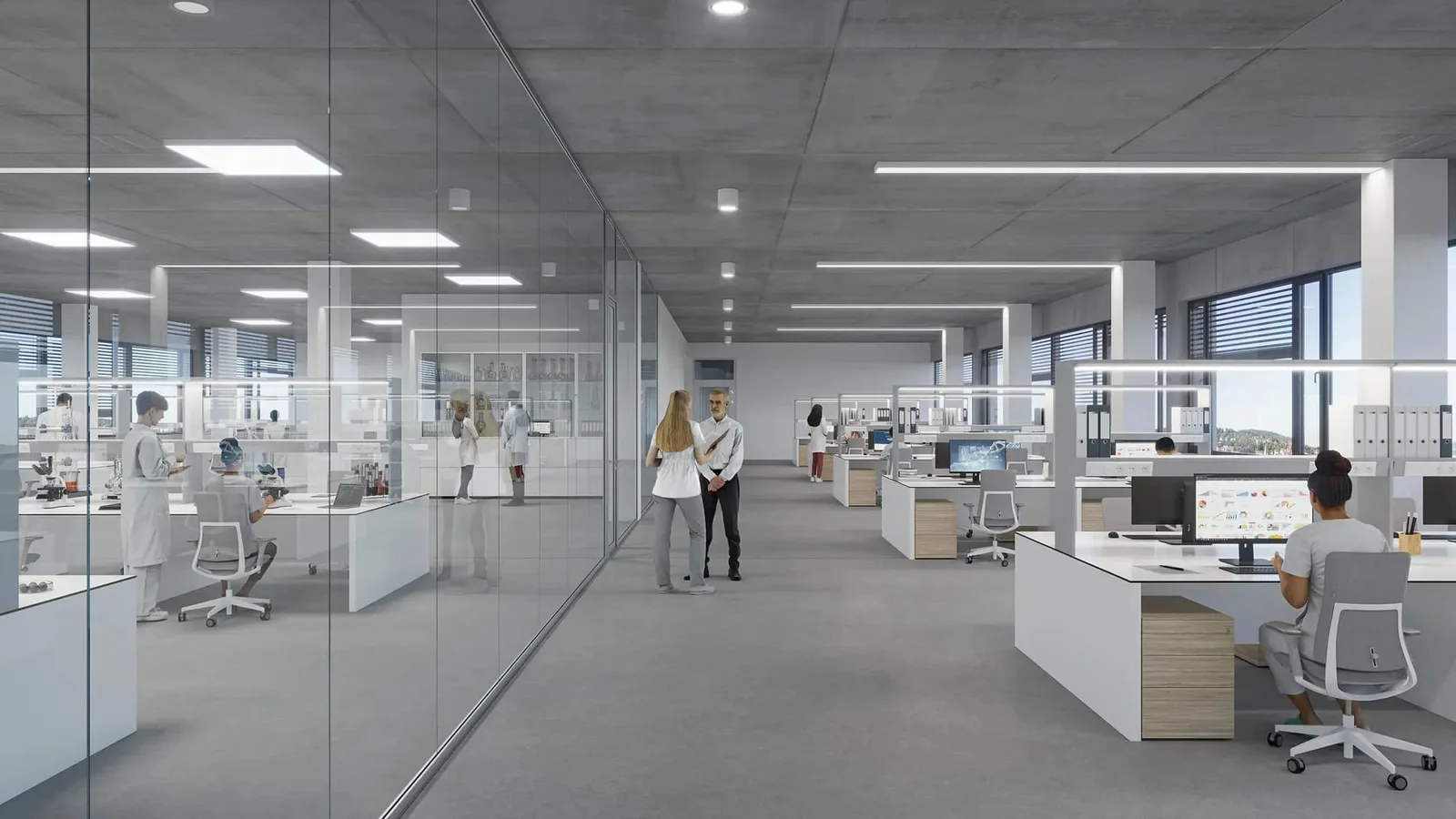 ElsterCube, Open-plan office, Gera