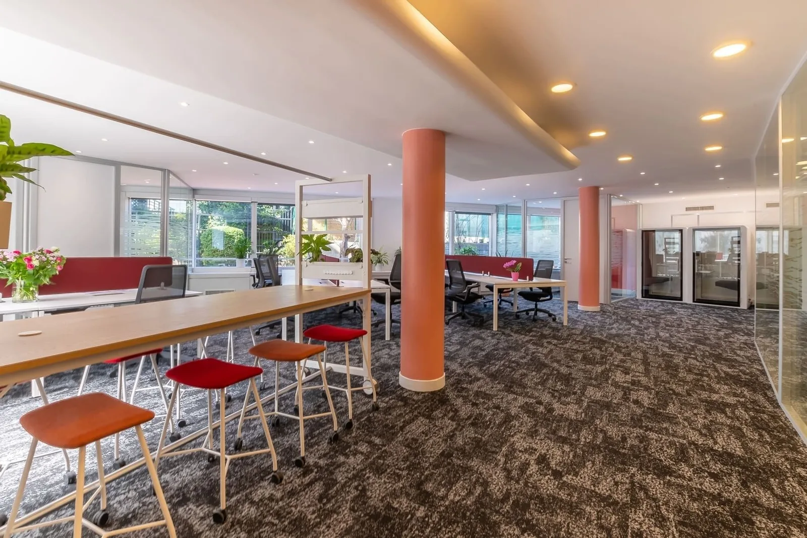 Emergence Issy-les-Moulineaux, Open-plan office, Issy-les-Moulineaux