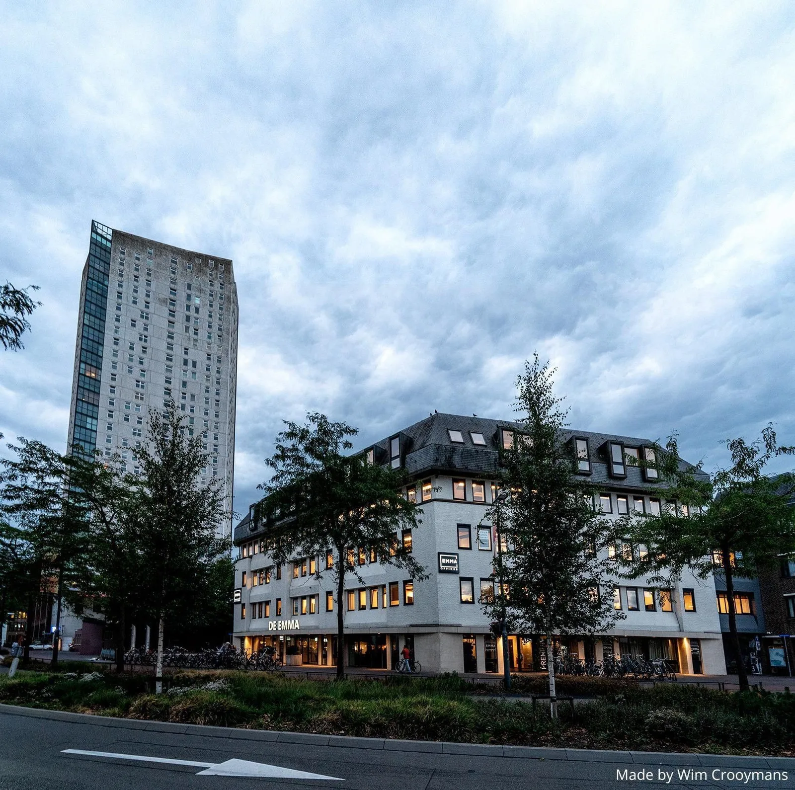 Emma Premium Serviced Offices, Gevel van het gebouw, Eindhoven
