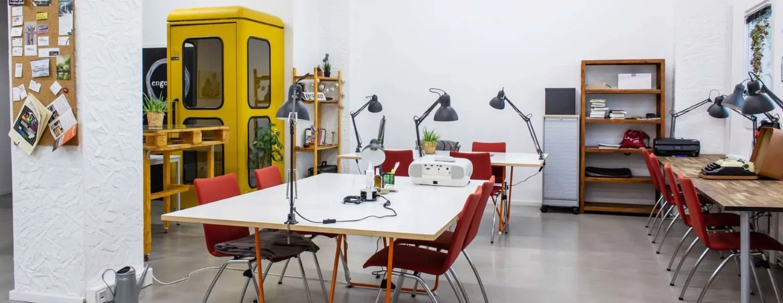 Engelnest Coworking Space, Großraumbüro, Berlin