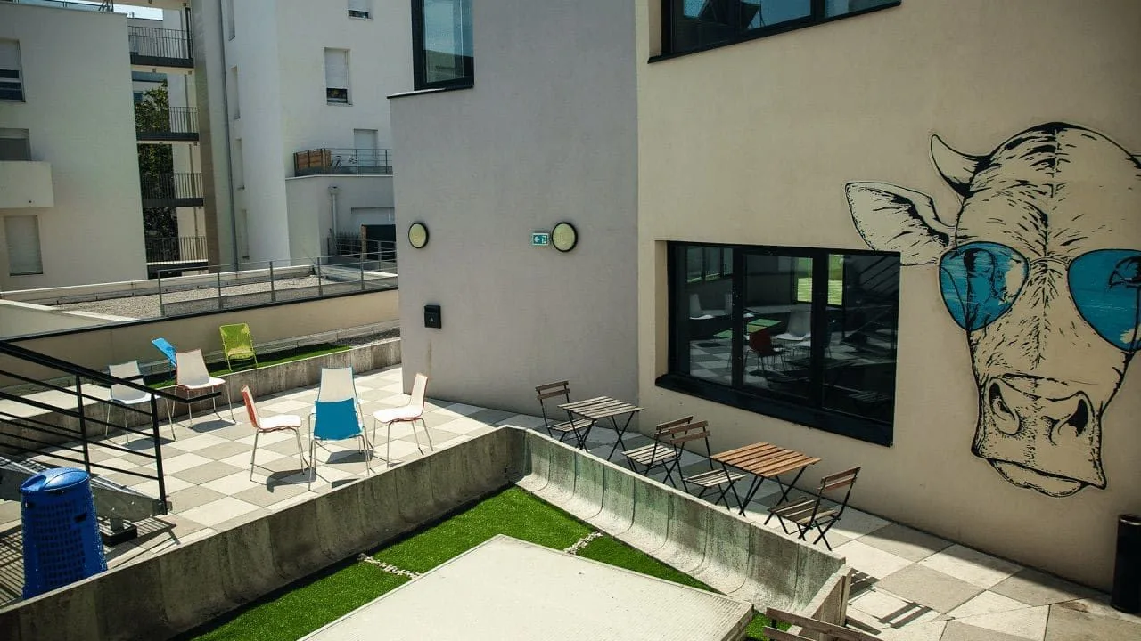Entrepreneurial People, Terrasse et espace extérieur, Lyon 7e