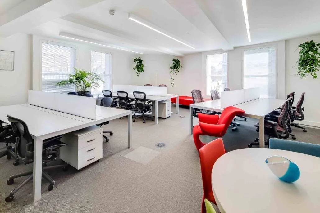 eOffice Fitzrovia, Open-plan office, London