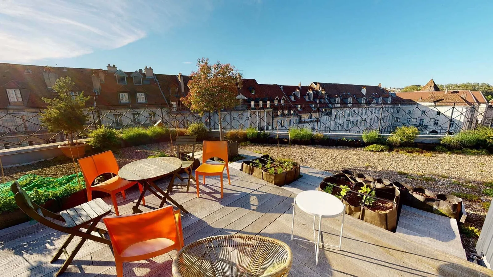 L'Épicerie coworking, Terrace and outdoor space, Besançon