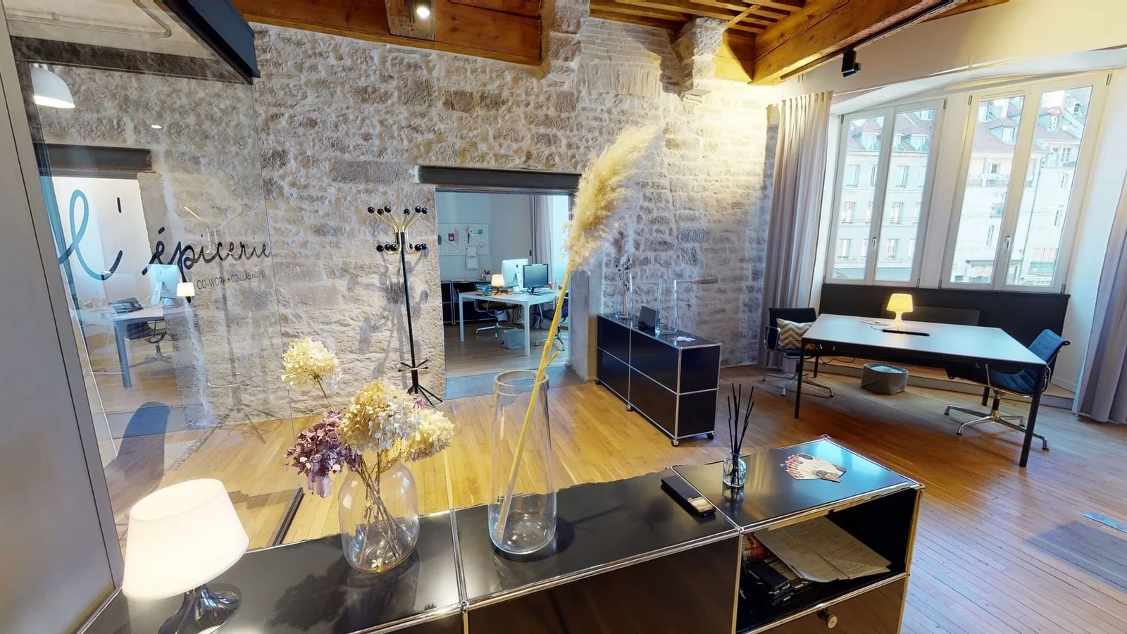L'Épicerie coworking, Private office, 2 desks, Besançon