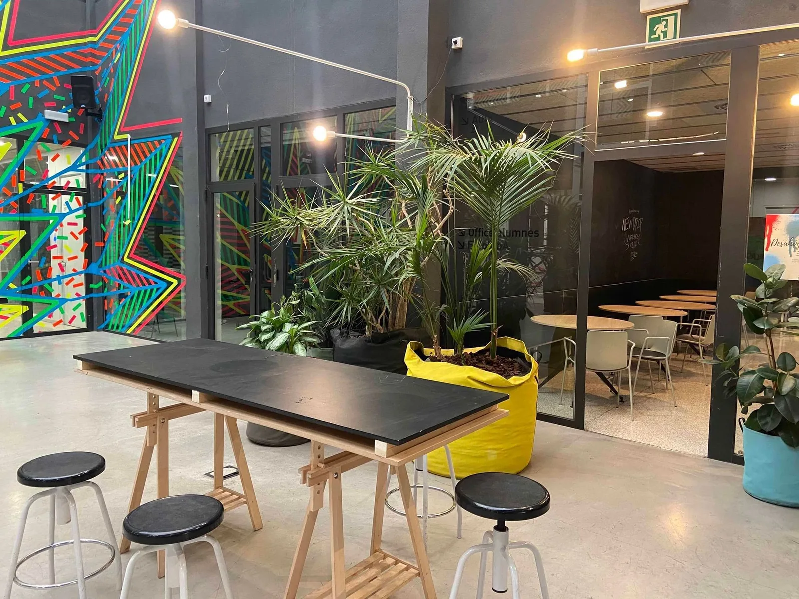 ESCUELA UNIVERSITARIA VITAE, Espace de coworking, Barcelone