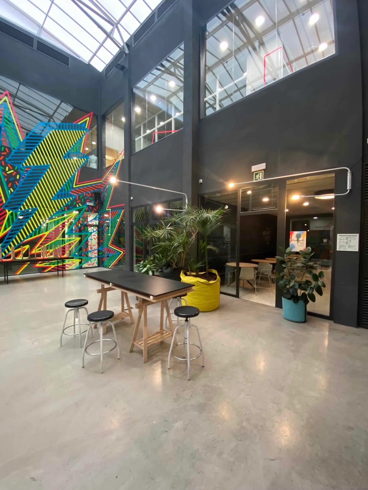 ESCUELA UNIVERSITARIA VITAE, Espace de coworking, Barcelone
