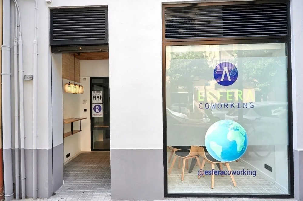 Esfera Coworking, Fachada del edificio, Valencia
