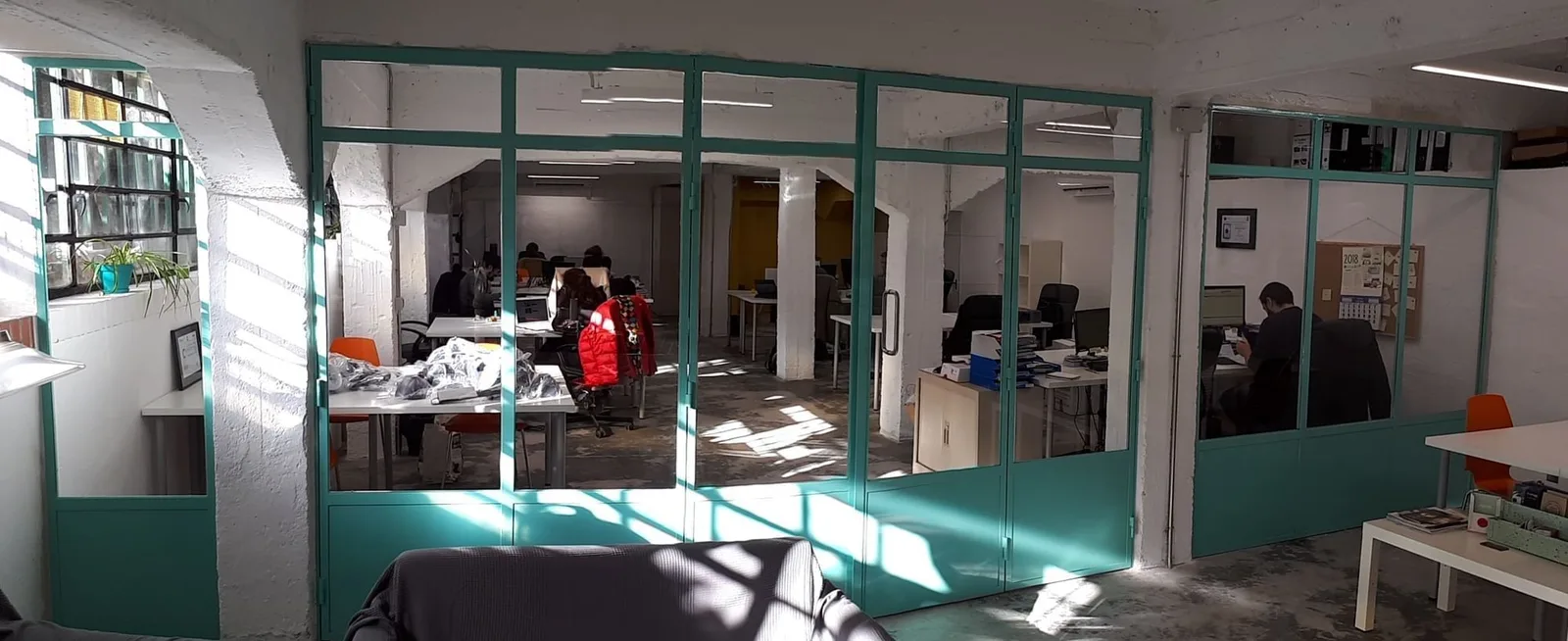 Eslabon Coworking, Espacio diáfano, Madrid