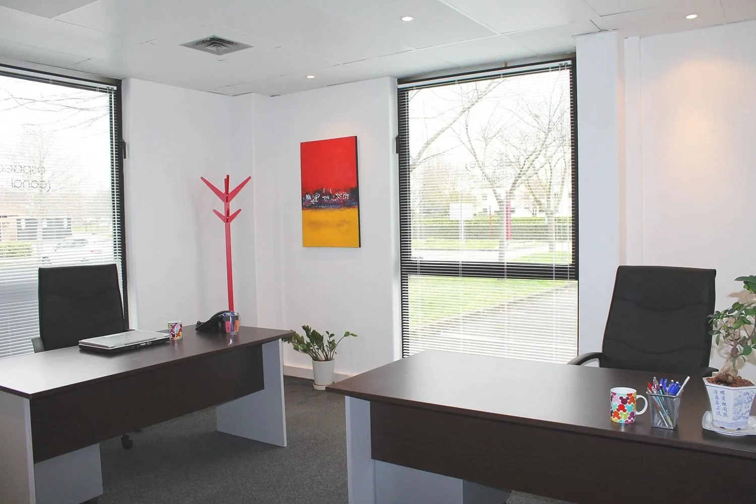Espace Canal, Privatbüro mit 2 Arbeitsplätzen, Ramonville Saint-Agne