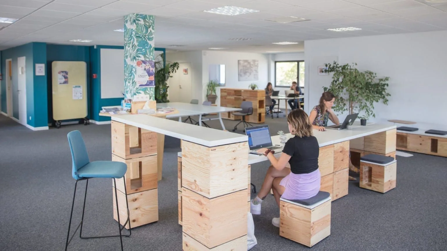 Espace Co Lab, Großraumbüro, Lyon 7e