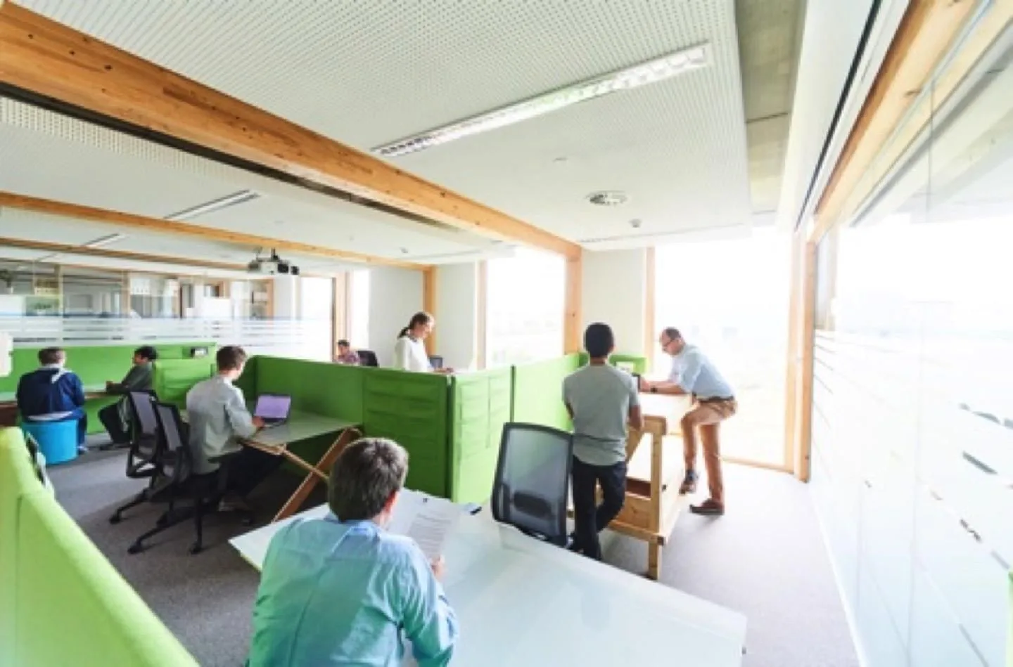 Espace en Marche, Open kantoorruimte, Marche-en-Famenne
