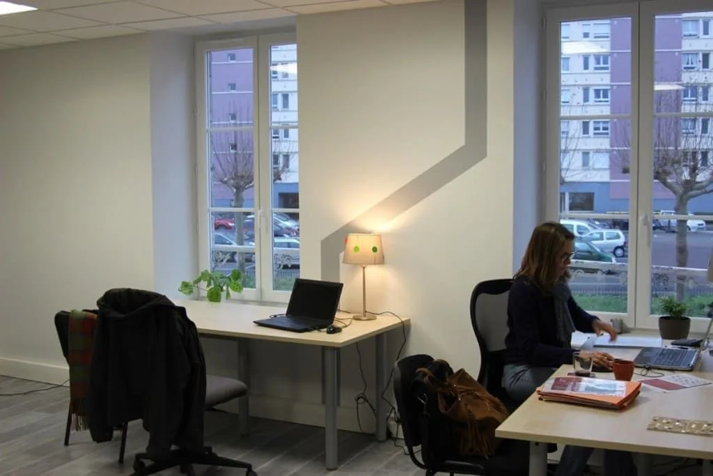 Espaces&Co, Privatbüro mit 3 Arbeitsplätzen, Orléans