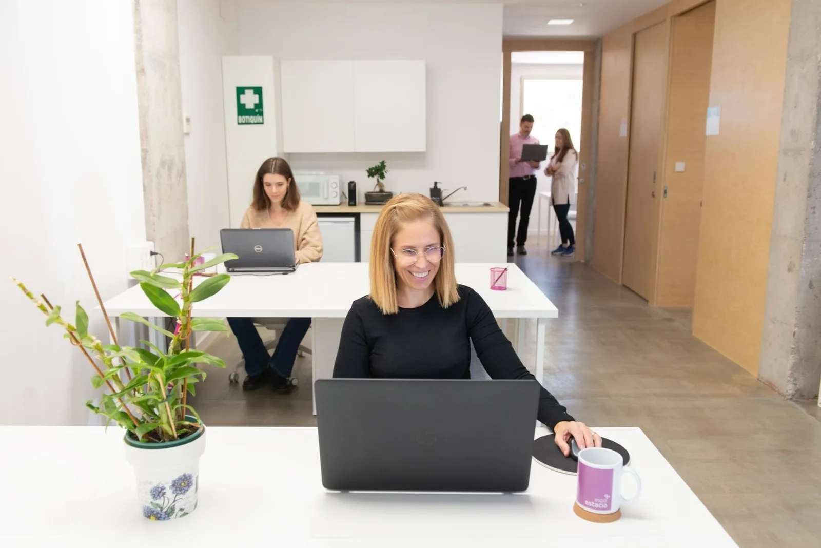 Espai Estació, Open-plan office, L'Eliana