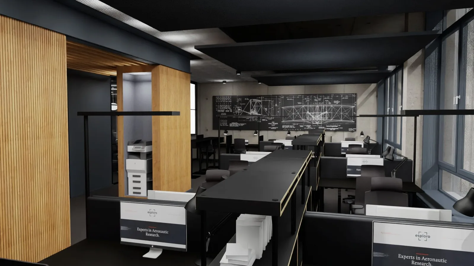 Esploro Spaces, Open-plan office, Bremen