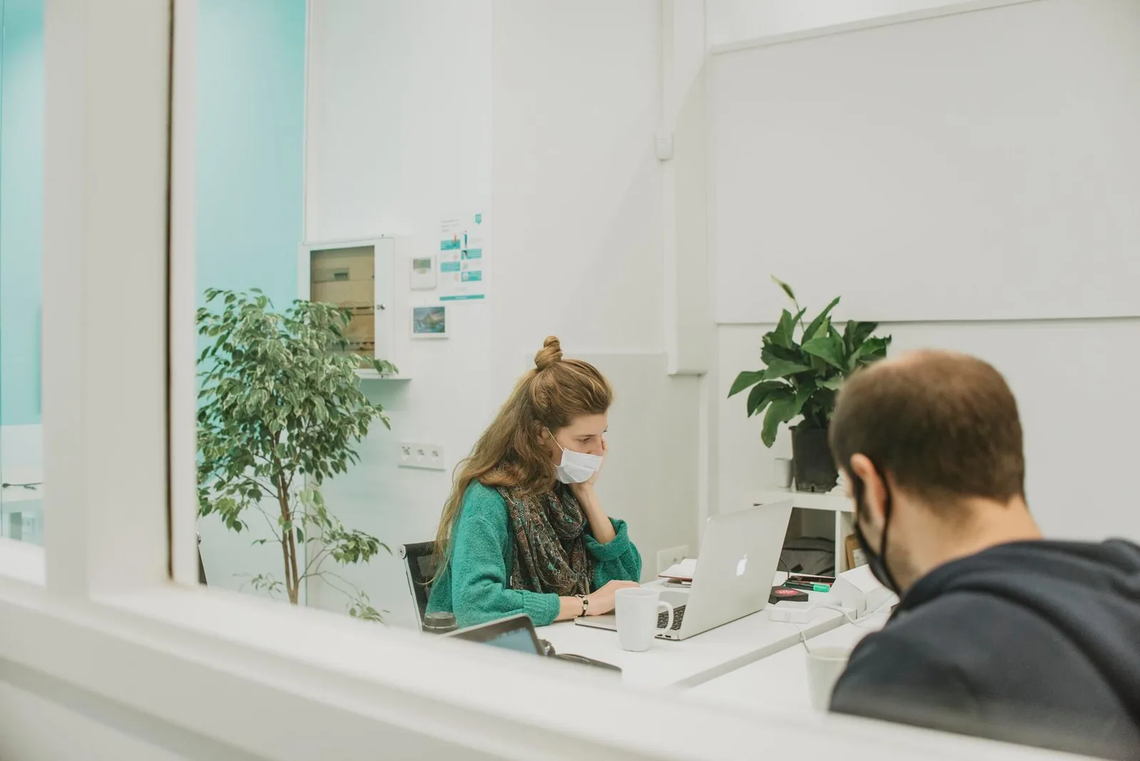 Estudi Coworking, Despacho privado con 2 puestos, Terrassa
