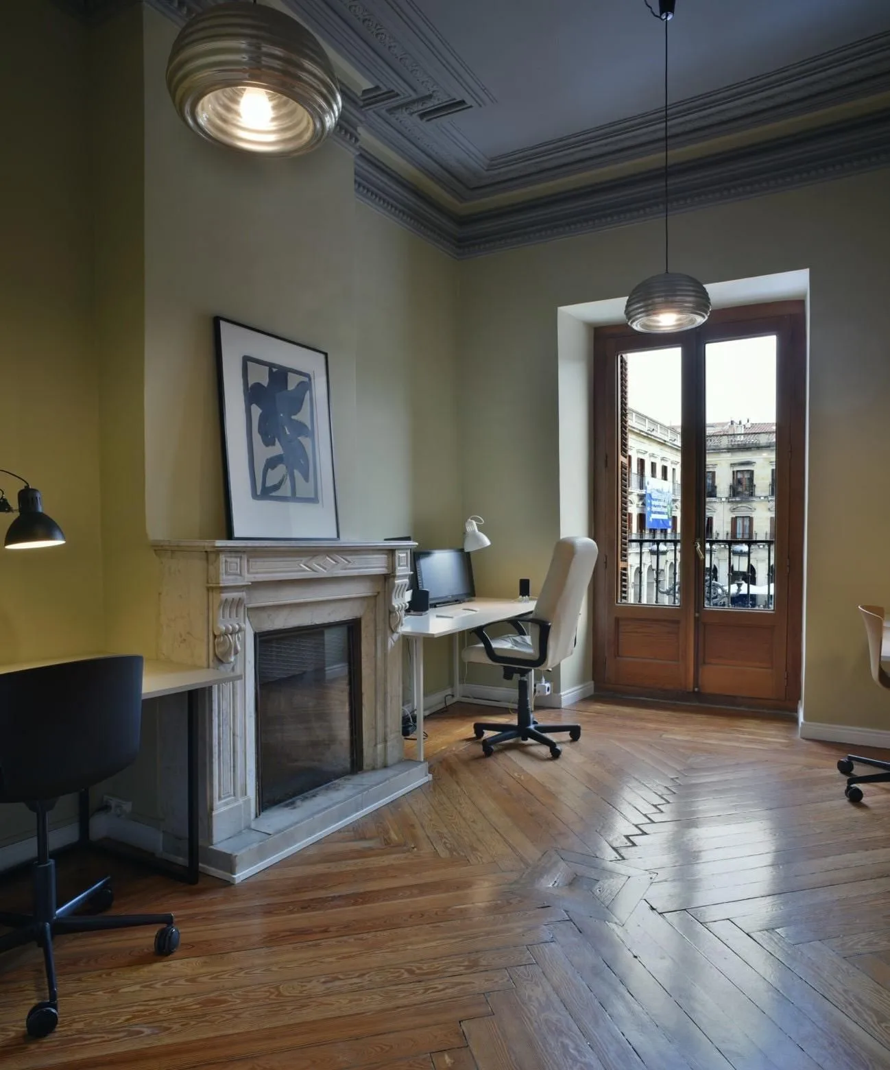 Estudio Central, Despacho privado con 3 puestos, Gasteiz