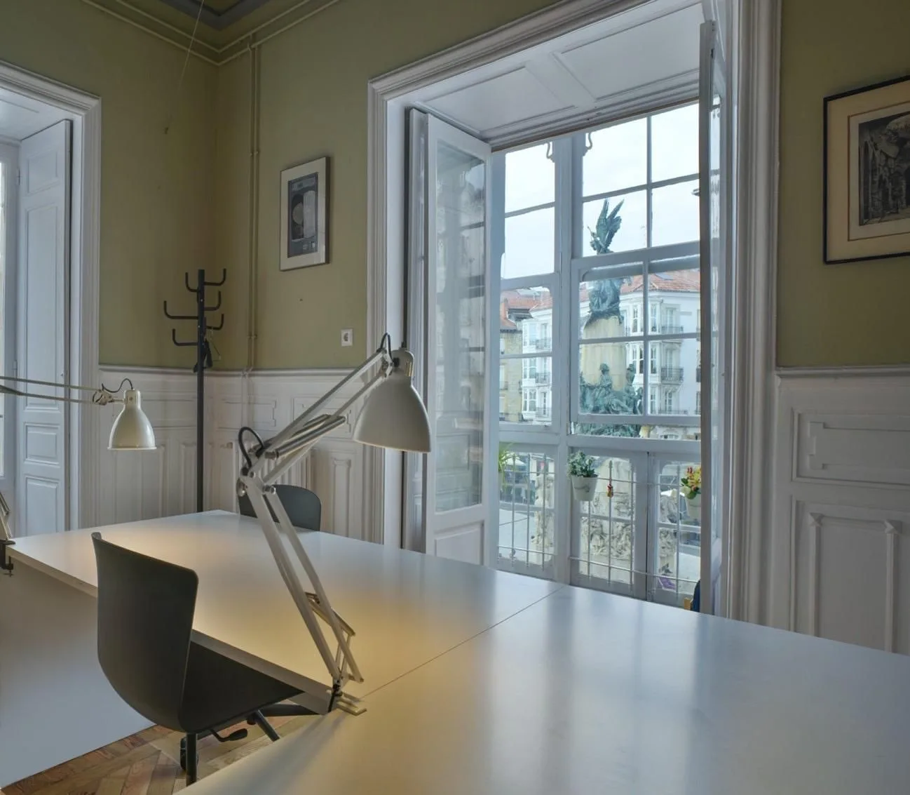 Estudio Central, Despacho privado con 2 puestos, Gasteiz