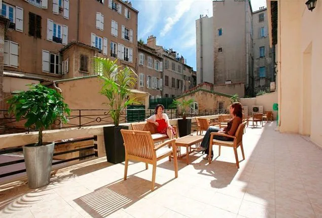 Euroburos Préfecture, Terrasse et espace extérieur, Marseille 6e