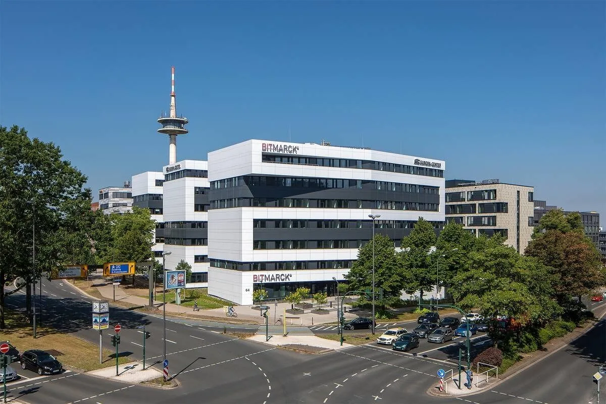 Europa Center, Building facade, Essen
