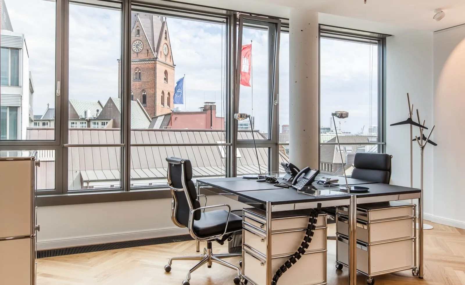EuropaKontor, Private office, 2 desks, Hamburg