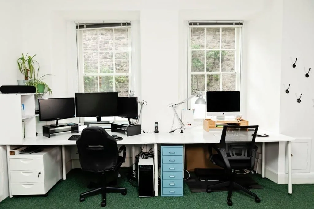 Evergreen Coworking Studio, Private office, 2 desks, Edinburgh