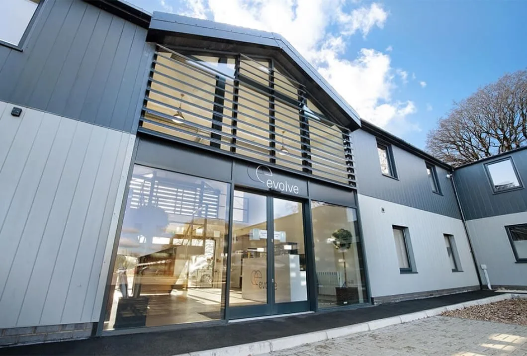 Evolve Business Park, Building facade, Colchester