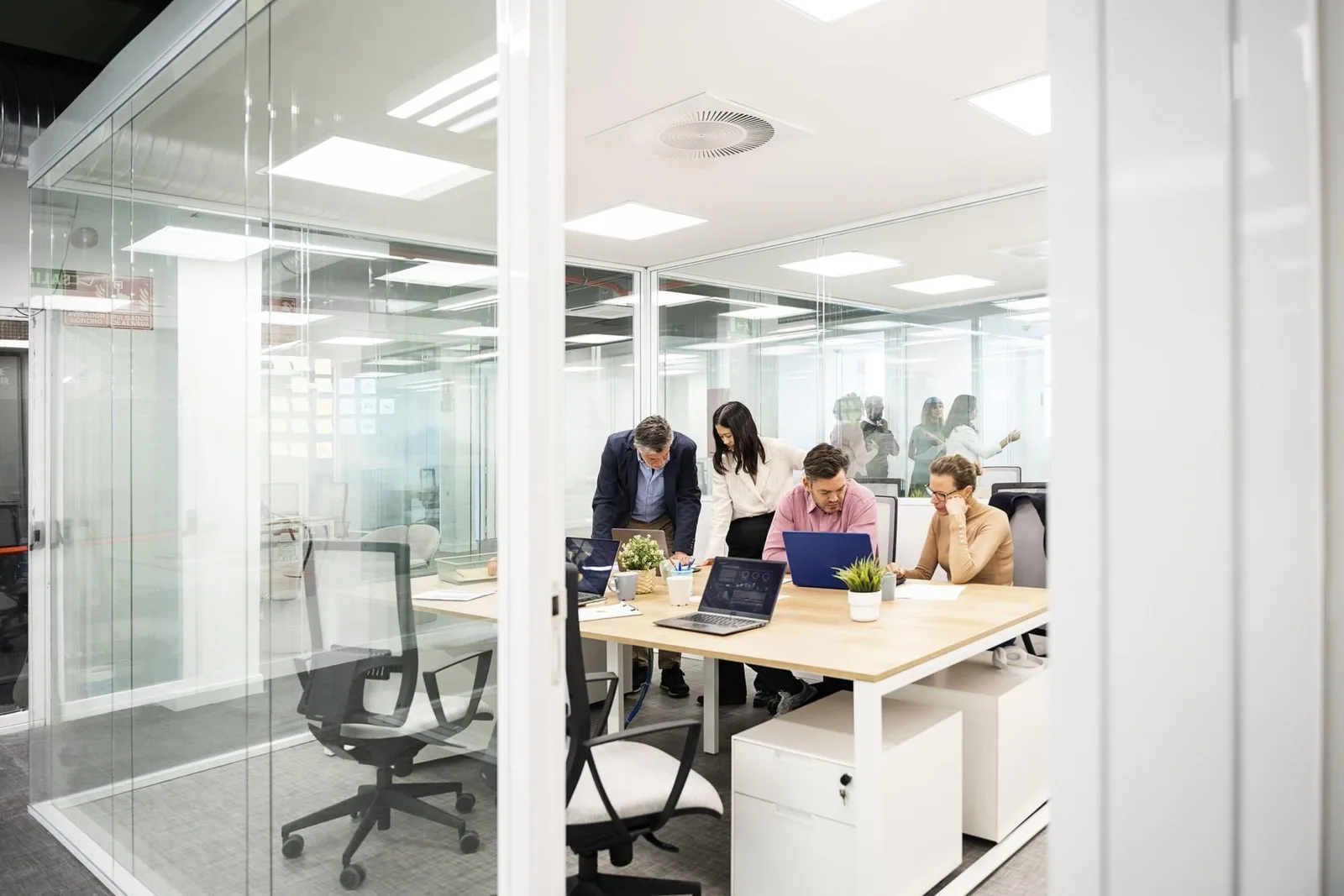 La Fábrica Madrid Norte, Salle de réunion 6 personnes, Madrid