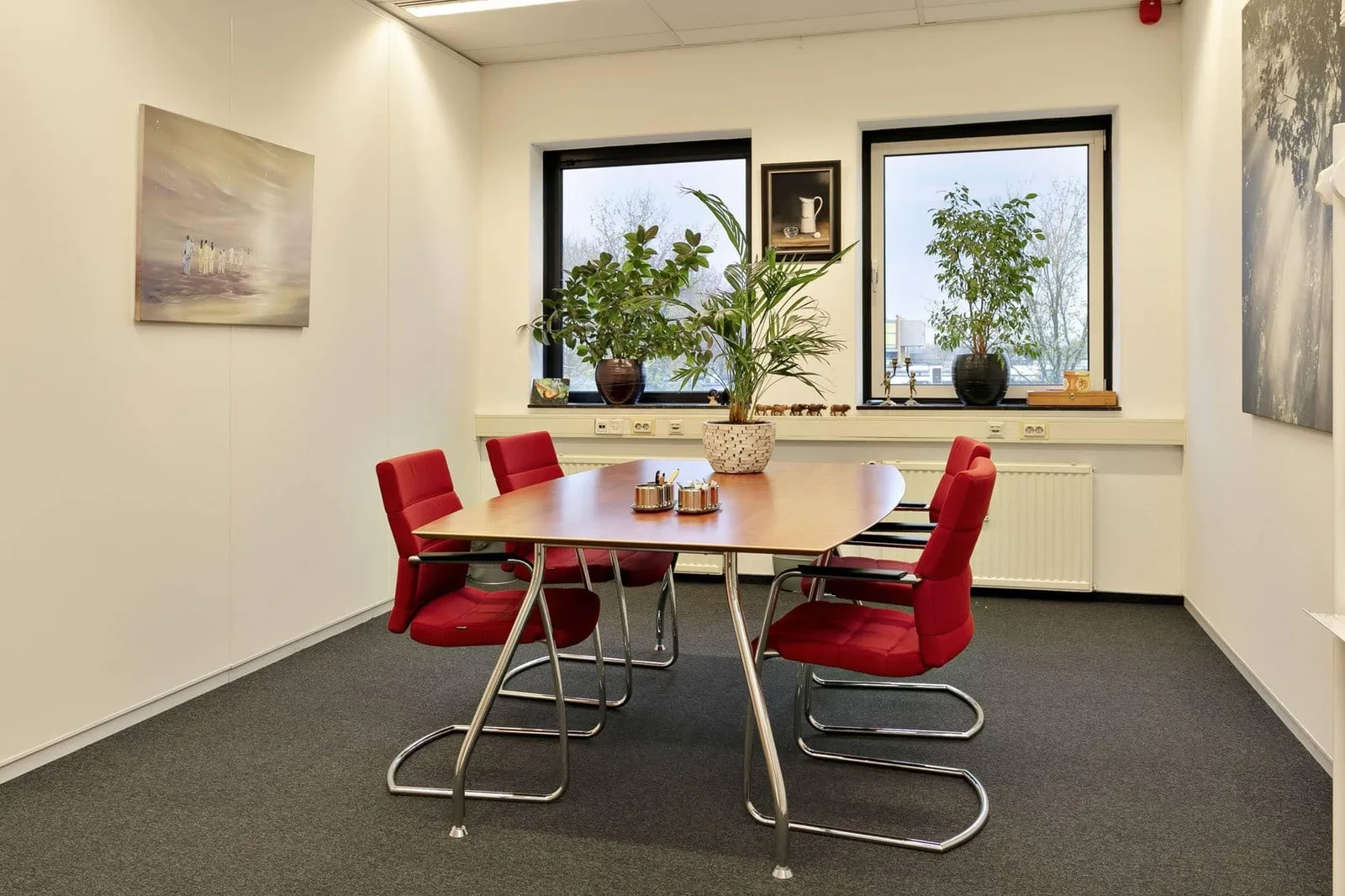 Facility Point Rotterdam Airport, Vergaderruimte voor 4 personen, Rotterdam