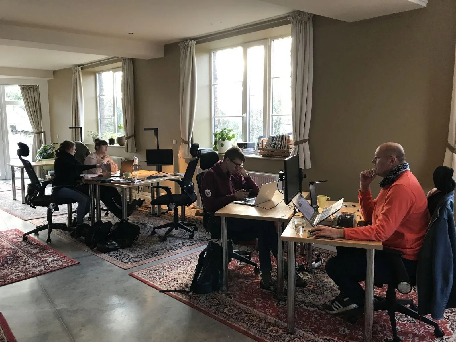Fellowship Coworking, Open-plan office, Namur