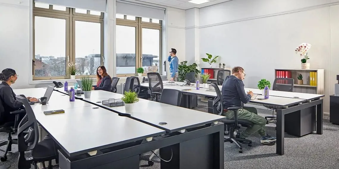 FigFlex Offices Gloucester, Open-plan office, Gloucester