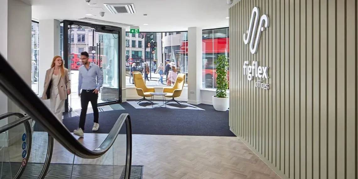 FigFlex Offices London, Reception, London