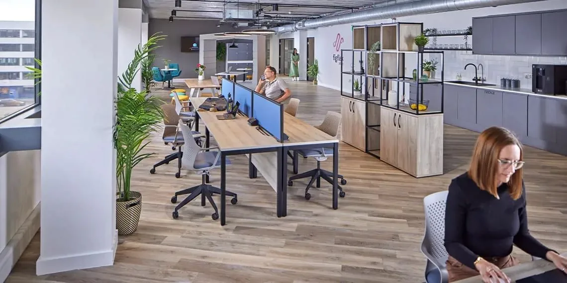 FigFlex Offices Southampton, Open-plan office, Southampton