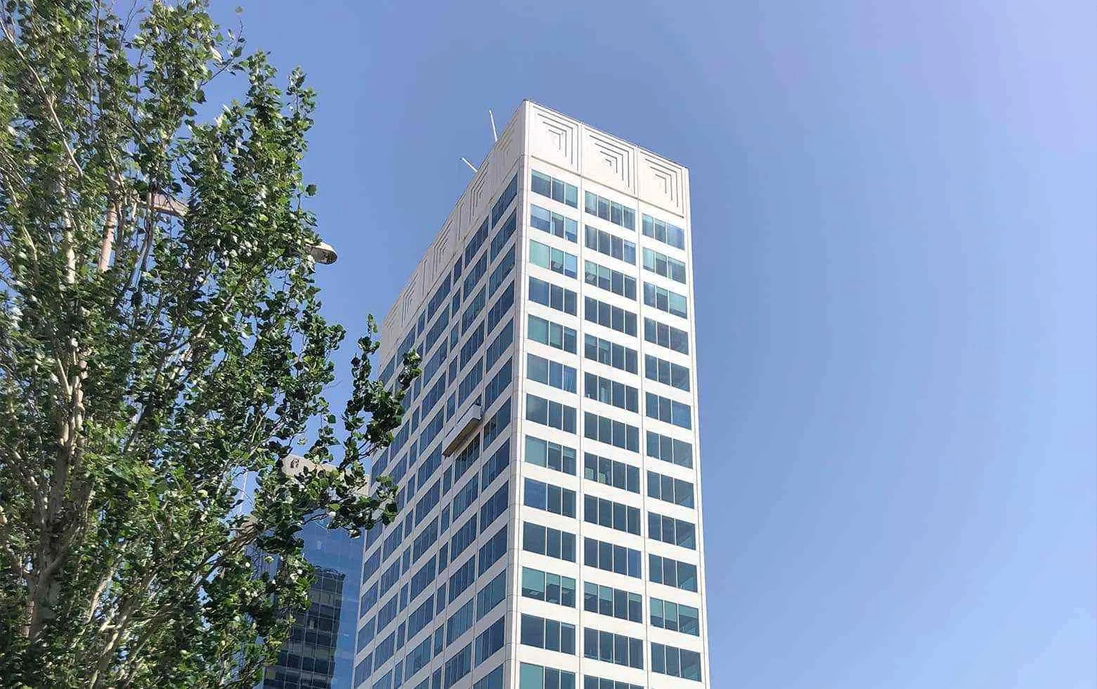 First Workplaces Sants, Building facade, Barcelona