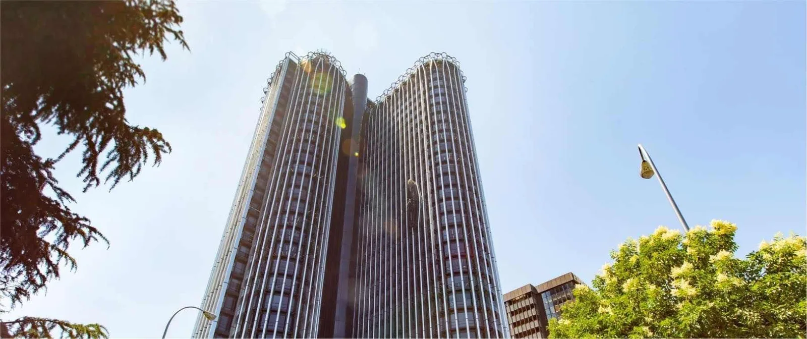 First Workplaces Torre Europa, Building facade, Madrid
