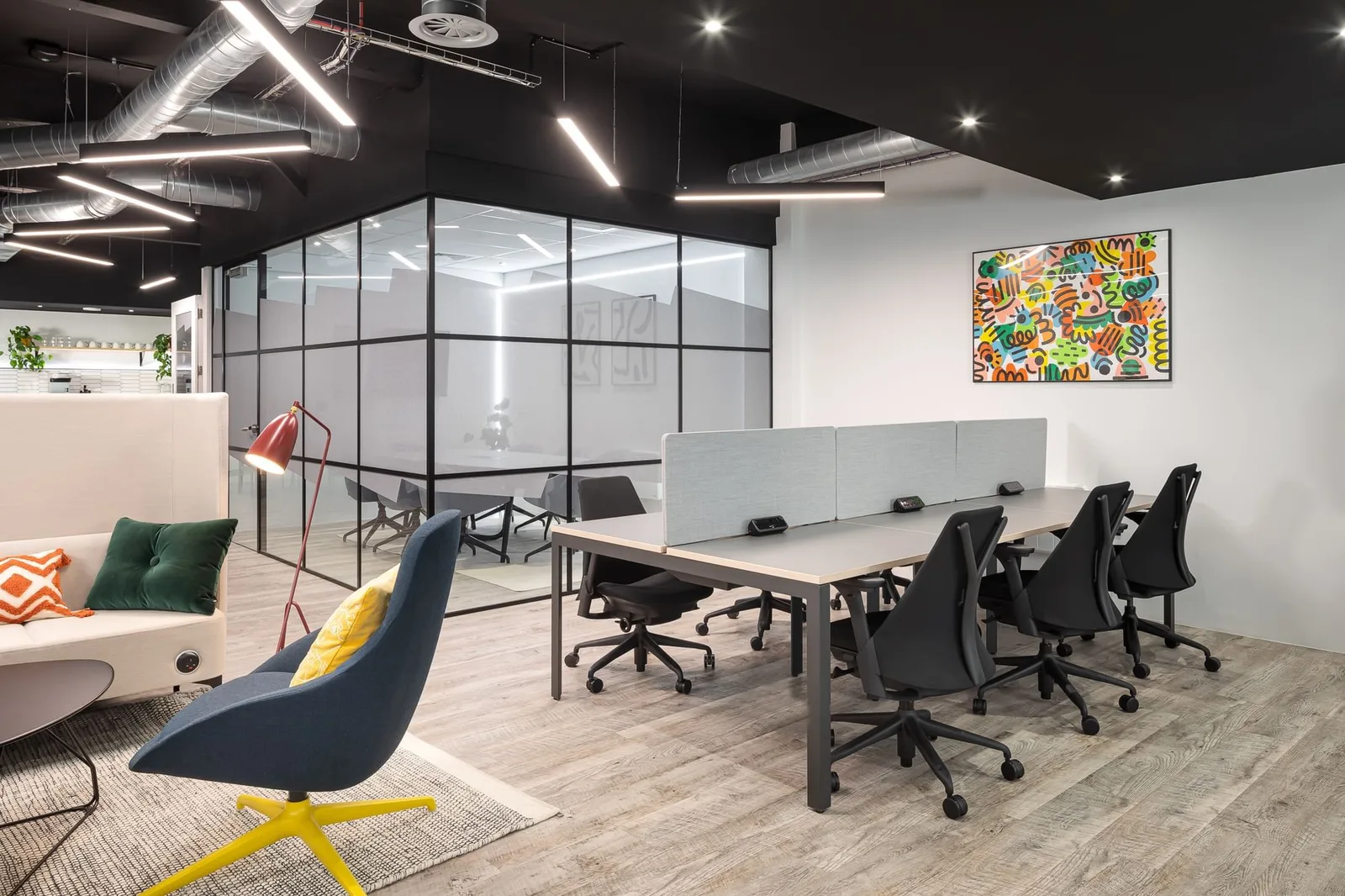 Flagship Spaces Manchester, Open-plan office, Manchester