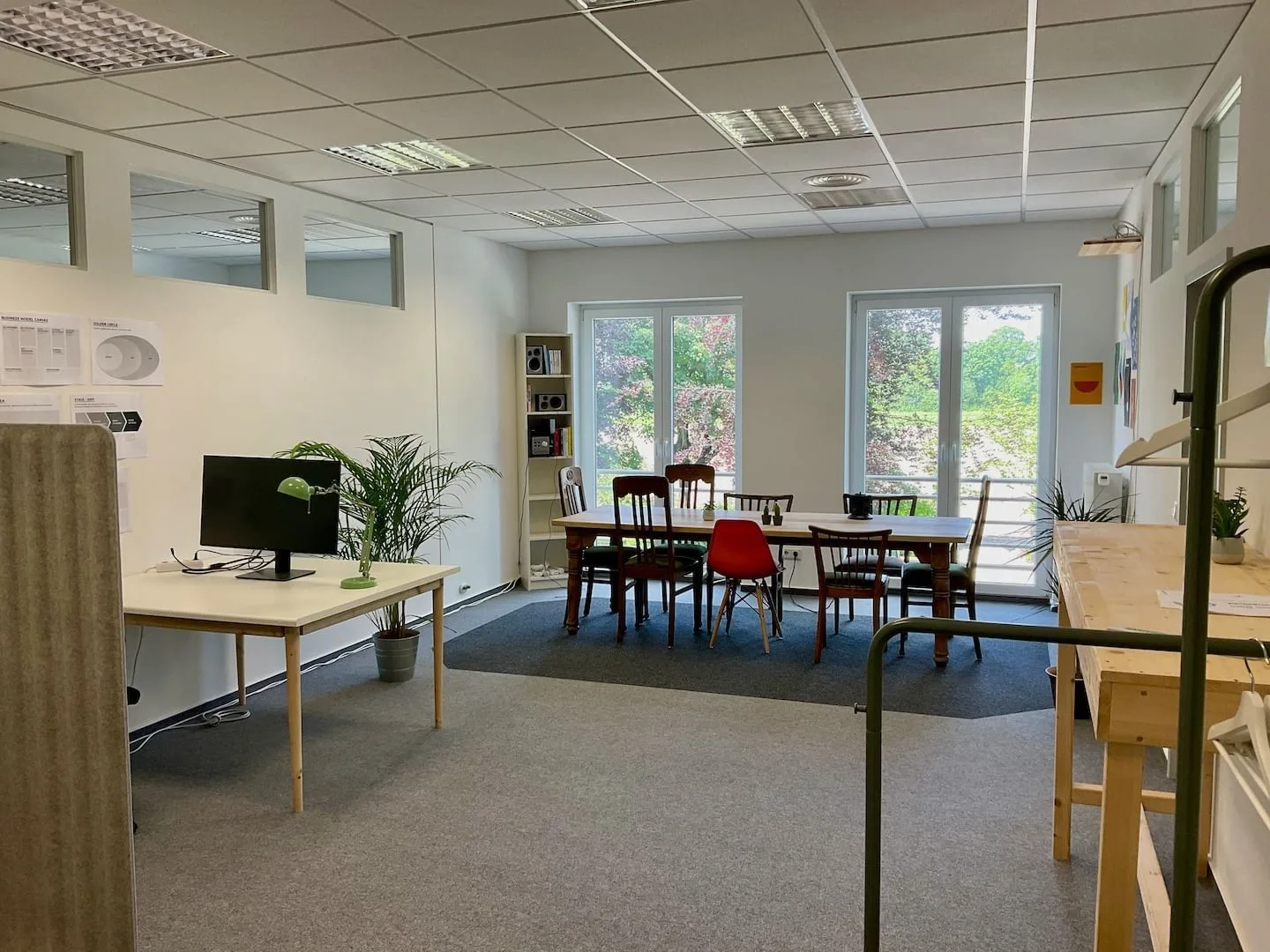 Flamschenzwei Coworking, Private office, 2 desks, Coesfeld