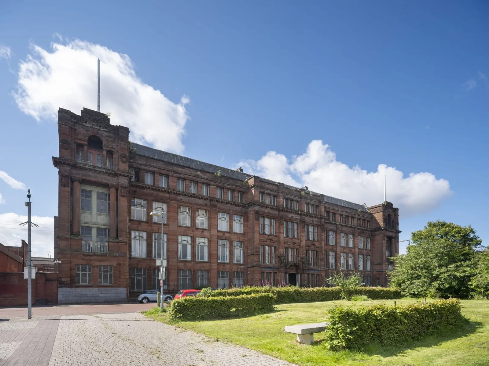 Flemington House Glasgow, Building facade, Glasgow