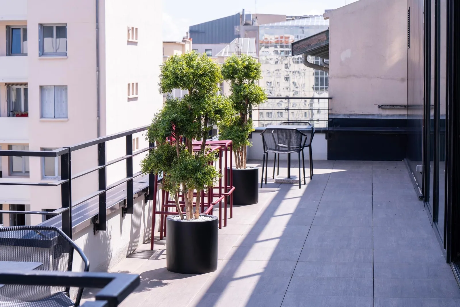 Flex-O Lyon Part Dieu, Terrasse et espace extérieur, Lyon 6e