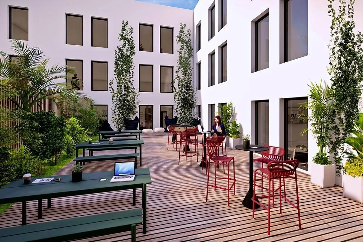 Flex-O Nancy Saint-Jean, Terrace and outdoor space, Nancy