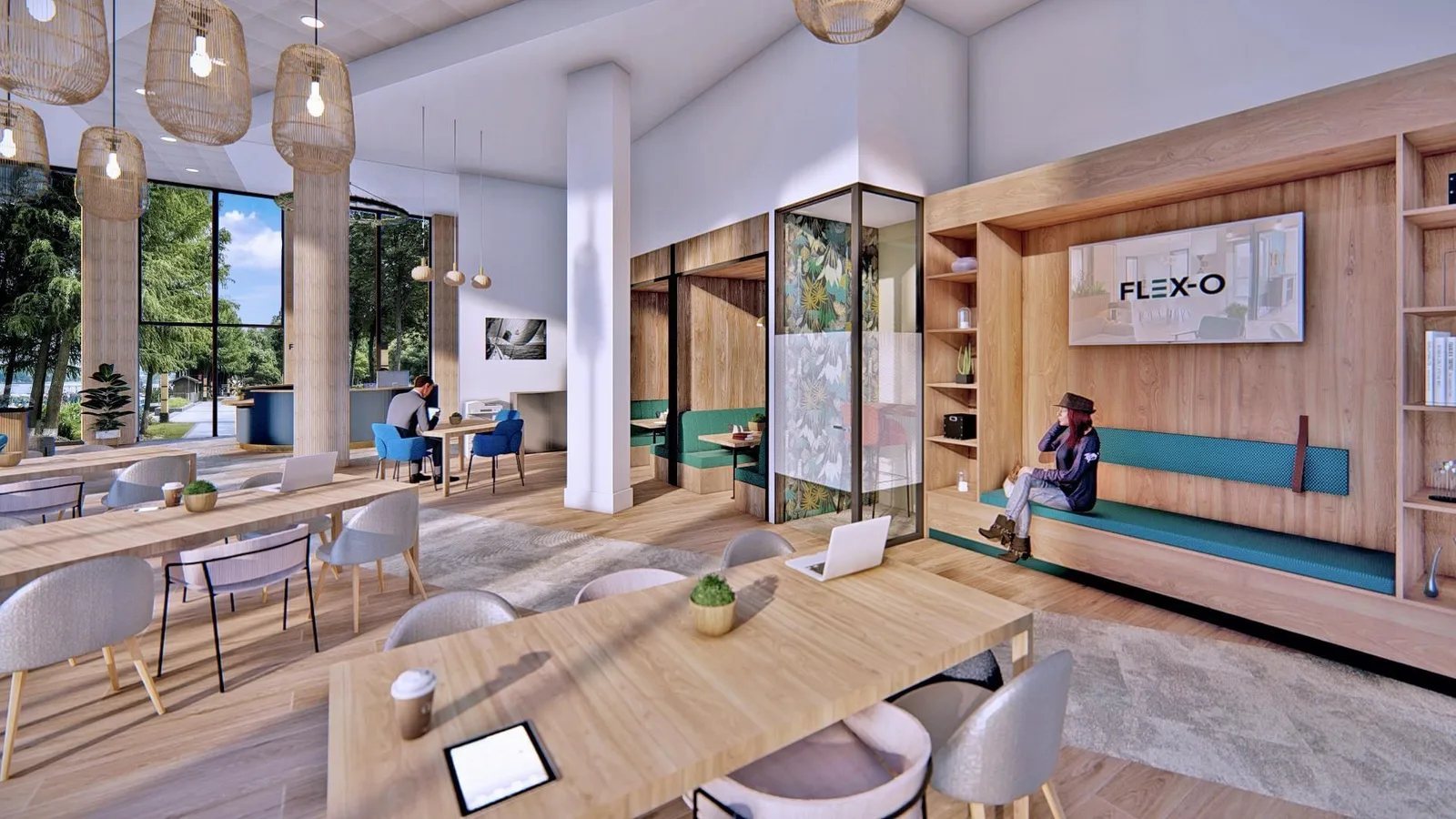 Flex-O Rennes Eurorennes, Coworking-Space, Rennes